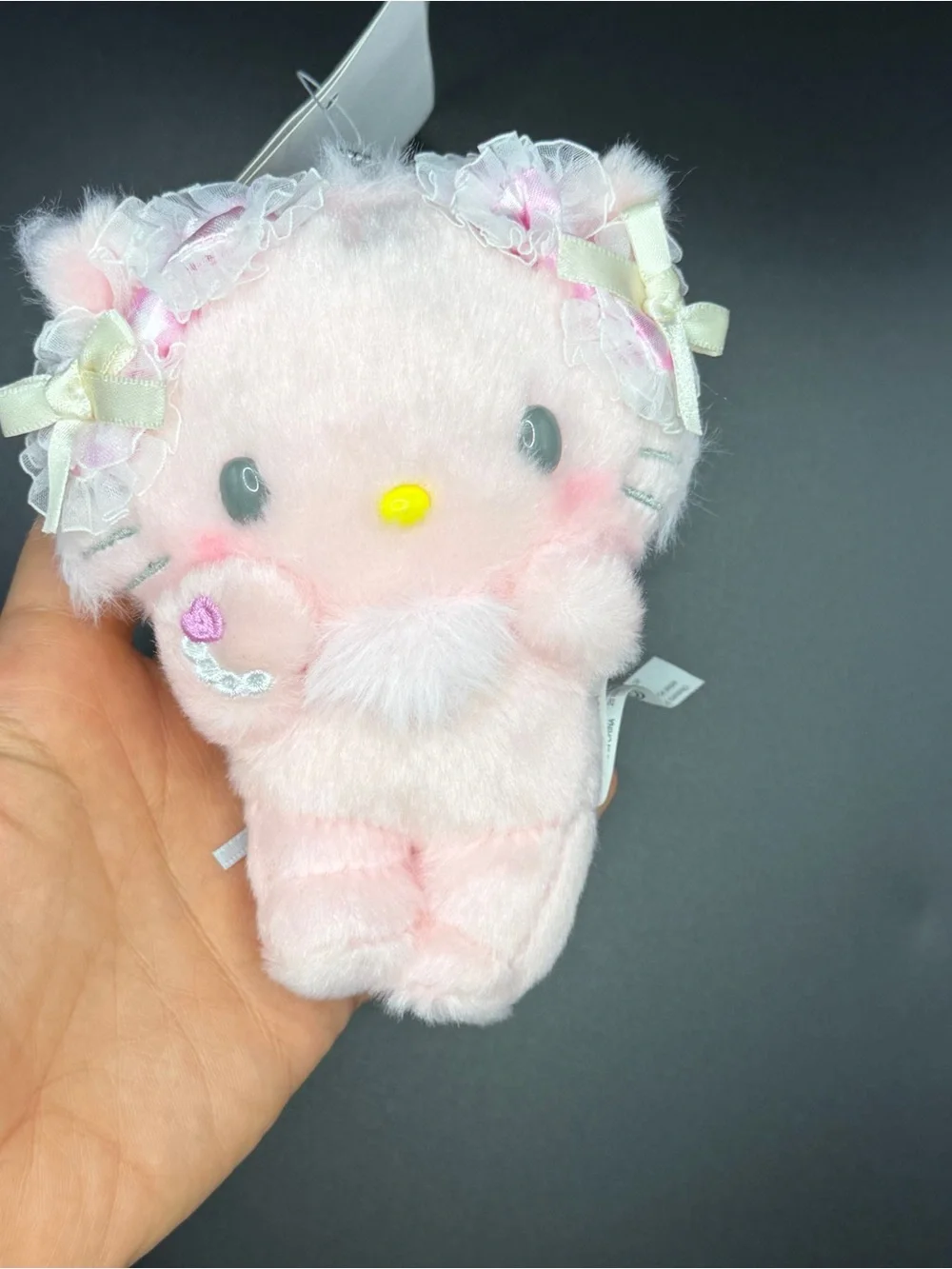 Sanrio pink Charmmy Kitty Plush/Keychain ey23-1
